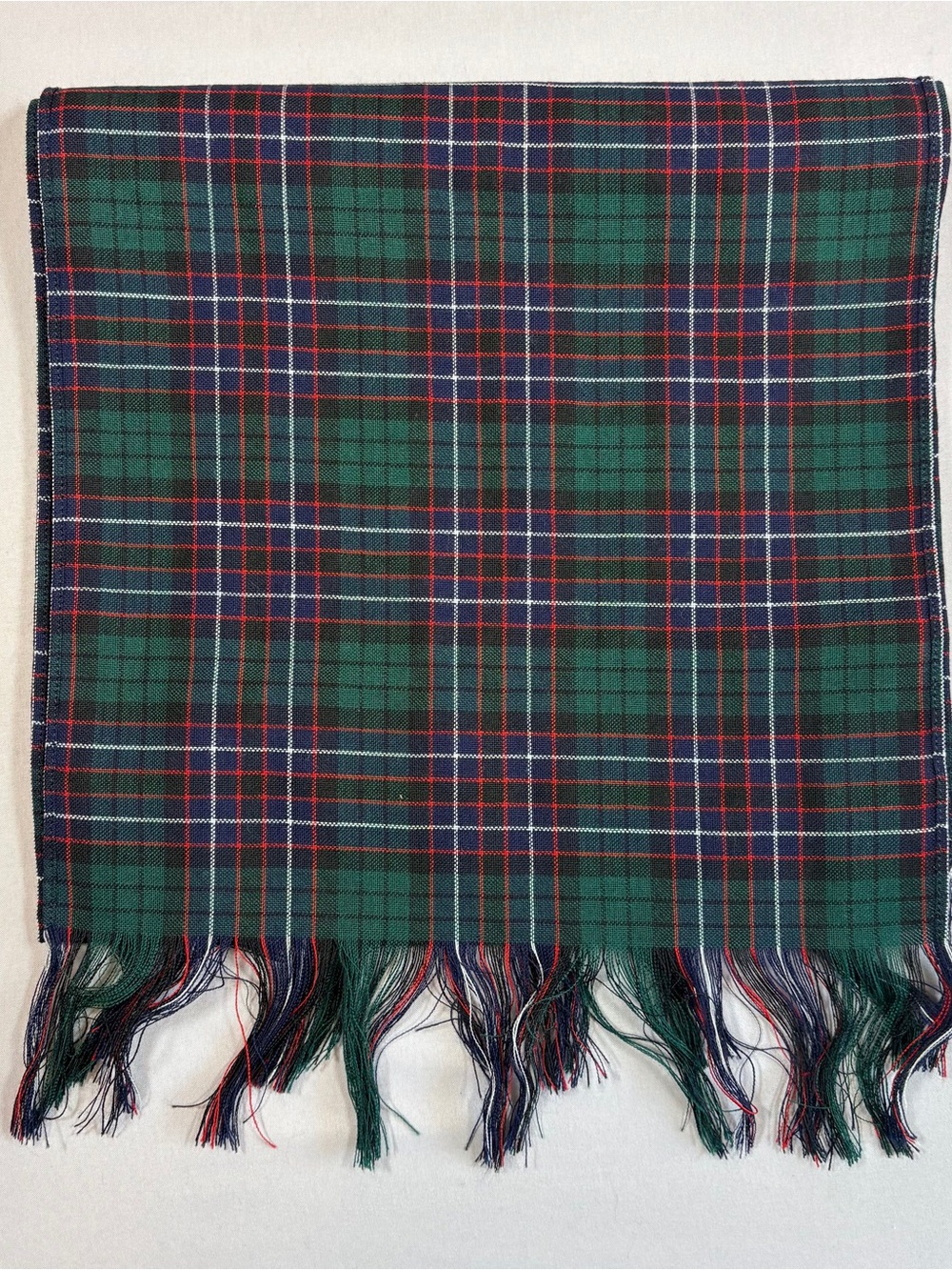 LOCHCARRON of Scotland 100% New Wool Made in Scotland Tartan Plaid 90" x 11"